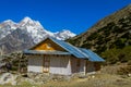 Nepal Namche Bazaar mountain village on EBC trekking route Royalty Free Stock Photo
