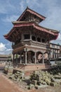 Nepalese newari architecture at Durbar Square of Bhaktapur - Nepal,