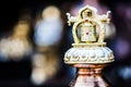 Nepalese prayer wheel at the street market