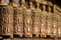 Nepalese Prayer Wheels Royalty Free Stock Photo