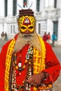 Nepalese sadhu Royalty Free Stock Photo