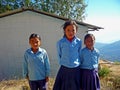 Nepalese School Children Royalty Free Stock Photo