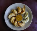 Nepalese traditional dumpling momos