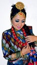 A Nepali Limbu woman in her Cultural Dress