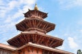 Nepali Roofing Architecture of Patan Royal Palace Complex