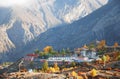 Nepali village of Muktinath Royalty Free Stock Photo