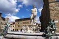 Neptun fountain Royalty Free Stock Photo