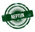 neptun - green grunge stamp