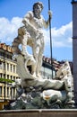 Neptun`s fountain Triest, Italy