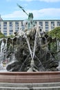 Fountain of Nepture - Berlin, Germany Royalty Free Stock Photo