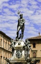 Neptune fountain Bologna Italy Royalty Free Stock Photo