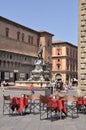 Neptune Fountain, Bologna, Italy Royalty Free Stock Photo