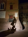 Neptune fountain, Bologna Royalty Free Stock Photo