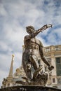 Neptune fountain in Gdansk, Danzig, Poland. Royalty Free Stock Photo