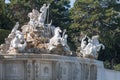 Neptune Fountain at Schonbrunn Palace, Vienna, Austria Royalty Free Stock Photo
