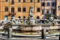 Neptune Fountain, Piazza Navova, Rome, Italy Royalty Free Stock Photo