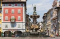 Neptune Fountain in Trento, Italy Royalty Free Stock Photo