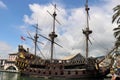 Neptune Galleon in Genoa, Italy Royalty Free Stock Photo