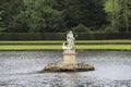 Neptune On The Lake At Studley Royal Water Gardens, UK