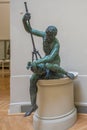 Neptune - Original Statue from Leopold Fountain at Ferdinandeum - Tyrolean State Museum - Innsbruck, Austria