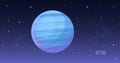 Neptune planet. Collection Planets of solar system