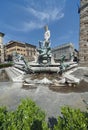 Neptune Sculpture Royalty Free Stock Photo