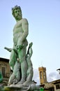 Neptune statue Royalty Free Stock Photo