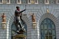 Neptune statue and fountain in Gdansk - Danzig