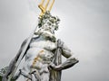 Neptune statue Royalty Free Stock Photo