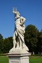 A Neptune statue near NYMPHENBURG castle in Munich, Germany