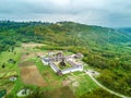 Nera Monastery near Nera Gorges, Banat, Romania Royalty Free Stock Photo
