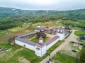 Nera Monastery near Nera Gorges Romania Royalty Free Stock Photo