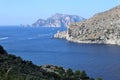 Nerano - Scorcio di Capri dall\'alto di Punta Penna Royalty Free Stock Photo