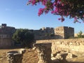 Nerantzia castle in Kos Royalty Free Stock Photo