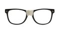 Nerd Glasses Royalty Free Stock Photo