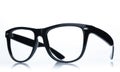 Nerd glasses on isolated white background,