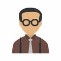 Nerd icon vector image.