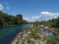 Neretva river Royalty Free Stock Photo