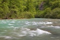 The Neretva River in a canyon Royalty Free Stock Photo