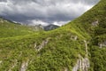 The Neretva River in a canyon Royalty Free Stock Photo