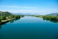 Neretva river in Croatia Royalty Free Stock Photo