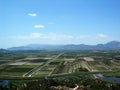 Neretva river delta valley Royalty Free Stock Photo