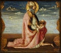 Neri di Bicci: St. Martin and the beggar