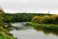 Neris river in the Vilnius city Zverynas district