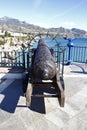 Nerja, balcony of Europe Royalty Free Stock Photo