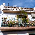 Nerja is a holiday resort on the eastern end of the Costa del Sol. It is typically Spanish with lovely architectural details Royalty Free Stock Photo