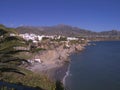 Nerja on the Eastern End of the Costa del Sol in Spain Royalty Free Stock Photo