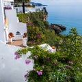 Nerja is a holiday resort on the eastern end of the Costa del Sol. It is typically Spanish with lovely architectural details Royalty Free Stock Photo