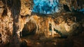 Nerja, Malaga Province, Andalusia, Spain. Cuevas De Nerja - Famous Caves. Different Rock Formations, Stalactites And Royalty Free Stock Photo