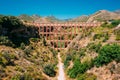 Nerja, Malaga, Spain. Puente Del Aguila Or Eagle Bridge. Old Aqueduct Royalty Free Stock Photo